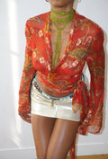 blouse en soie - ralph lauren