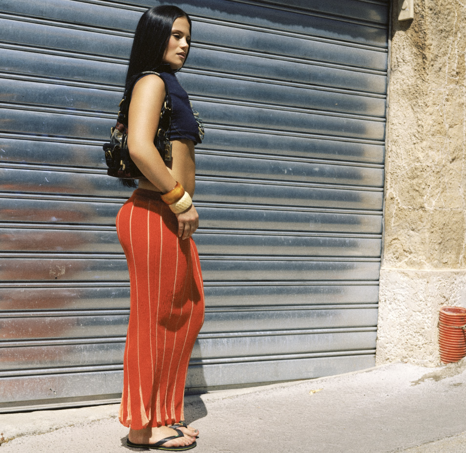 isa boulder knit skirt